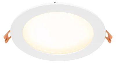 Produktbild von EVN LED-Einbau-Panel rund 15W 350mA GehäuseMattweiß IP20 Warmweiß