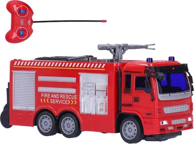 Obrázok produktu pre 1:30 Hasičské auto Model diaľkového ovládania Svetlo Zvuk Simulácia vozidla Hračka