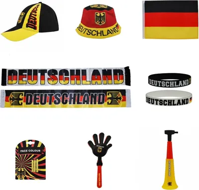 Produktbild von Fan-Set Deutschland 006 Familienpackung