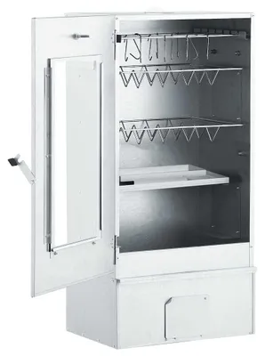Image de vidaXL Fumoir avec 1 kg de copeaux de bois 44,5 x 29 x 83 cm