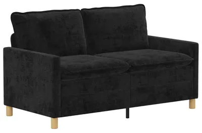 Zdjęcie produktu dla Sofa vidaXL, czarna, 156 x 81 x 87,5 cm, poliester