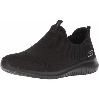 Produktbild von Skechers Damen Slipper Sportlich Gummisohle schwarz