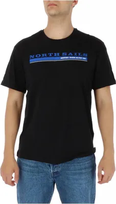 Image de NORTH SAILS T-shirt Homme Coton Noir GR70288 - Taille : XXL