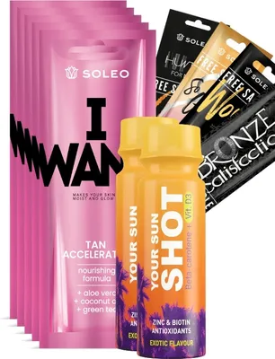Obrázek produktu pro Soleo I Want 5x15ml urychlovač opalování +