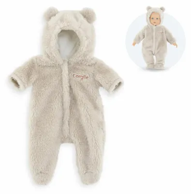 Immagine prodotto di Corolle MGP 42cm Kuschelanzug Teddy, Puppenkleidung, Puppe Kleidung, für 42cm MA Corolle, 9000160140