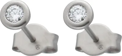 Produktbild von Platin 950 Solitär Ohrstecker Natur Diamanten 0.25ct