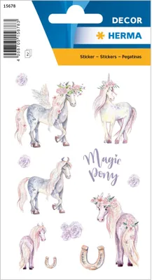 Zdjęcie produktu dla HERMA Magic Pony, 24 szt., Wielobarwny