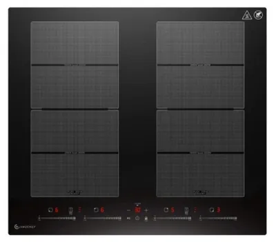 Produktbild von amzchef - CE-FS-I74S-FFDD10 - Elektrokochfeld