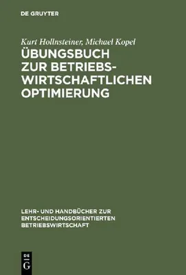 Produktbild von Übungsbuch zur Betriebswirtschaftlichen Optimierung