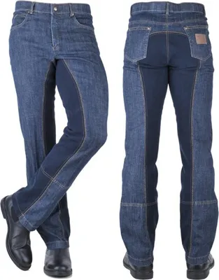 Produktbild von Herren-Jodhpur-Reithose -Texas New-, Farbe:dunkelblau/dunkelblau, Groesse:52