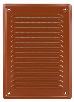 Productafbeelding van Ventilatierooster met insectenwering, 16,5 x 23,5 cm, staal