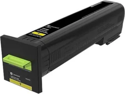 Image de Lexmark - Rendement élevé - jaune - original - cartouche de toner LCCP - pour Lexmark CS820de, CS820dte, CS820dtfe