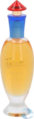 A clear studio shot of a perfume bottle.