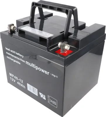 Produktbild von Multipower MP40-12 12V 40Ah Bleiakku AGM Blei Gel Akku