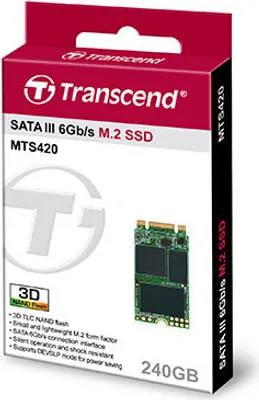 Zdjęcie produktu dla Transcend TS240GMTS420S Transcend SSD MTS420S 240GB M.2 SATA III