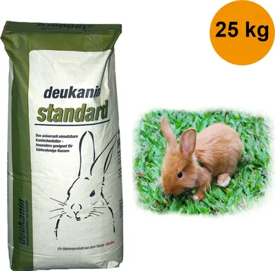 Produktbild von 25 kg Deukanin Standard Kaninchenfutter