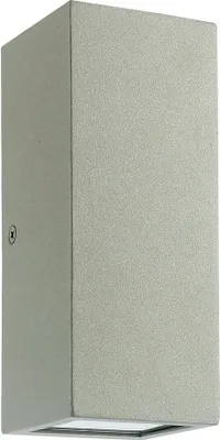 Produktbild von LED Wandleuchte, IP44, Up & Down, Edelstahl, H 16cm