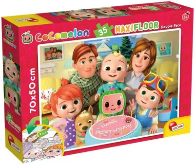 Immagine prodotto di Puzzle Da Pavimento Bifacciale 35El. Migliori Amici 91034 Lisciani Cocomelon