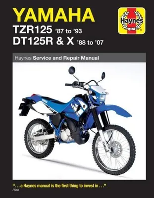 Obrázek produktu pro Yamaha TZR125 (87 - 93) & DT125R/X (88 - 07) Haynes Repair Manual