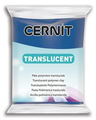 Produktbild von Cernit Translucent Modelliermasse 56 g - Gold glitzernd