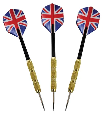 Produktbild von Steeldart Karella Blister 18 g, Dartpfeile aus Iron mit Shaft und Flights