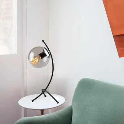 Image de Opviq, Yay- Yay OPV, noir, lampes de bureau, 23 x 18 cm, corps en métal