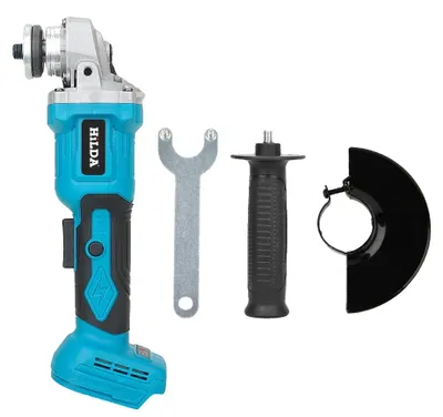Productafbeelding van Winkelslijpmachine, borstelloze motor, hoge snelheidsperformance, blauw. Geen batterij