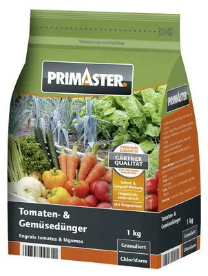 Produktbild von Primaster Gartendünger Tomate und Gemüse 1 kg