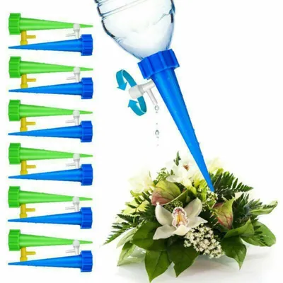 Produktbild von NEU 12 Stücke Bewässerung Blumentöpfe Wasserspender Pflanzen Gießhilfe gießen Blumen
