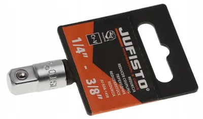 Produktbild von Jufisto Adapter Reduzierung 1/4 auf 3/8 Zoll CrV Werkzeug