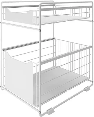 Produktbild von Famanu Organizer für die Spüle - 2-lagig, weiß