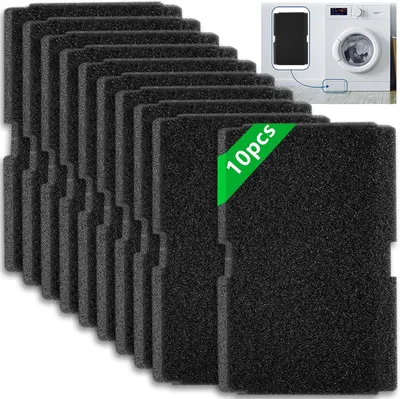 Produktbild von Filter für Wärmepumpentrockner, 10 Stück, effektive Staubabsorption, Ersatzfilter für Trocknerwartung