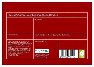 Produktbild von Feuerwehrmänner - Sexy Körper und heiße Flammen (Tischkalender 2026 DIN A5 quer), CALVENDO Monatskalender
