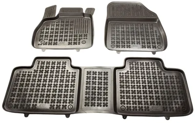 Produktbild von REZAW PLAST Fußmatten Set Gummi für RENAULT Espace V (JR) Vorne+Hinten