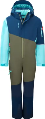 Produktbild von Trollkids Kinder Hallingdal Schneeanzug pine green/mystic blue/arctic blue 116
