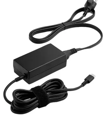 Zdjęcie produktu dla HP Zasilacz sieciowy 45 W USB-C LC, Laptop, 45 W, AC na DC, Zgodność z komputerami HP Chromebook z portem USB-C, Biznes, 5 - 35 °C