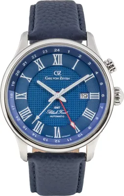 Produktbild von Carl von Zeyten Herren Uhr Armbanduhr Automatik Rench CVZ0087BLS
