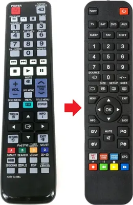 Produktbild von Fernbedienung passend für SAMSUNG HTD5100 | HTD6750W