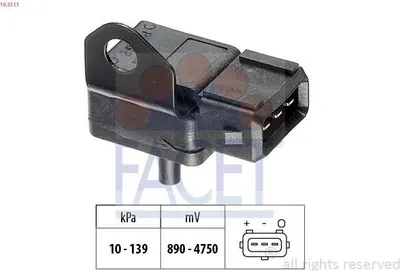 Produktbild von FACET Luftdrucksensor Höhenanpassung 10.3111