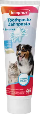 Produktbild von Beaphar Zahnpasta 100g für Hunde und Katzen - Zahnpflege Haustiere