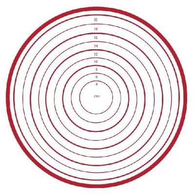Produktbild von Weis Backmatte Silikon rund Ø 22 cm
