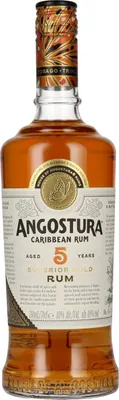 Image de Angostura 5 Years Old Superior Gold Rum 40% Vol. 0,7l