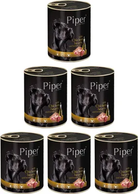 Produktbild von Dolina Noteci Piper Animals, Junior, jede Rasse, Groß (26-44 kg), Mittelgroß (11-25 kg), Huhn, Herz, Reis, 800 g
