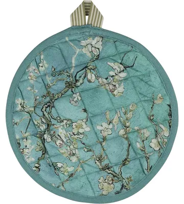 Productafbeelding van Beddinghouse Topflappen Blossom, set van 2, blauw