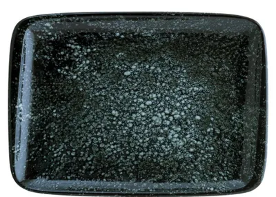 Imagen del producto de Cosmos Black Moove, plato rectangular, 36x25 cm, paquete de 6 unidades