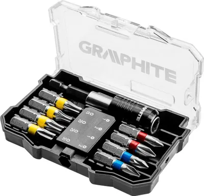 Produktbild von Graphite Stahl-Bit-Set, 10-teilig
