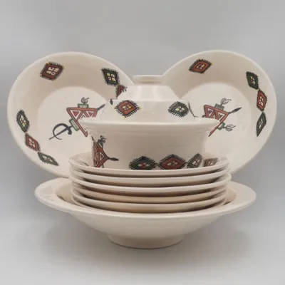 Immagine prodotto di Set di couscous Sahel beige - 8 persone