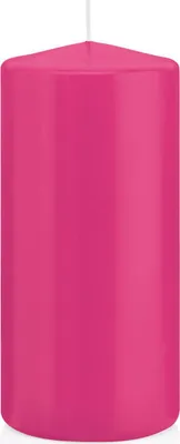 Produktbild von Wiedemann Stumpenkerzen Pink 150 x Ø 68 mm, 12 Stück