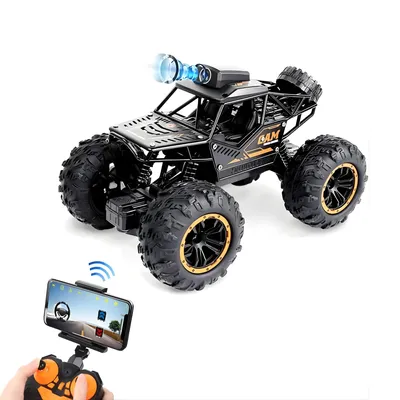 Produktbild von DreamGoods Ferngesteuertes Auto mit Kamera – RC-Auto für Erwachsene und Kinder – Geländefahrzeug für Rennen – für Innen- und Außenbereich