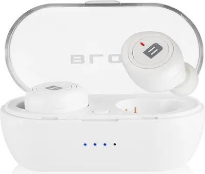 Produktbild von Bílá sluchátka BLOW Earbuds BTE100